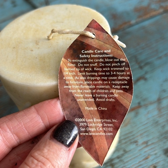 Animal Spirits Eagle 3D Handcrafted Pillar Candle Unburned VTG Lava Candle - Picture 7 of 7